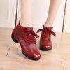 High Quality Women Genuine Leather Boots Woman Shoes Soft Girls Ballroom Modern Dancing Shoes Ladies Dance Boots Sneakers