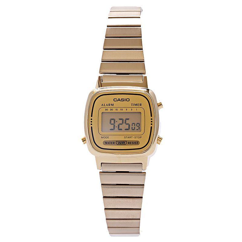 Used [New] [1 year warranty] Casio Watch Ladies CASIO STANDARD Gold LA670WGA-9 CASIO