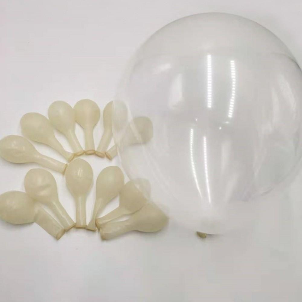 DIY 5/10/12/18/36 Inch Clear Balloons Round Thicken Latex Balloons Helium Globals Wedding Romantic Decoration