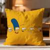 Hot T-Tthe Simpsons Cushion Cover Soft Washable Pillow Case Multi-Scene For Couch Bed Travel Office Use