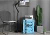 Industrial Iron Art Bedside Cabinet with Lock - Creative Storage Solution for Bedroom