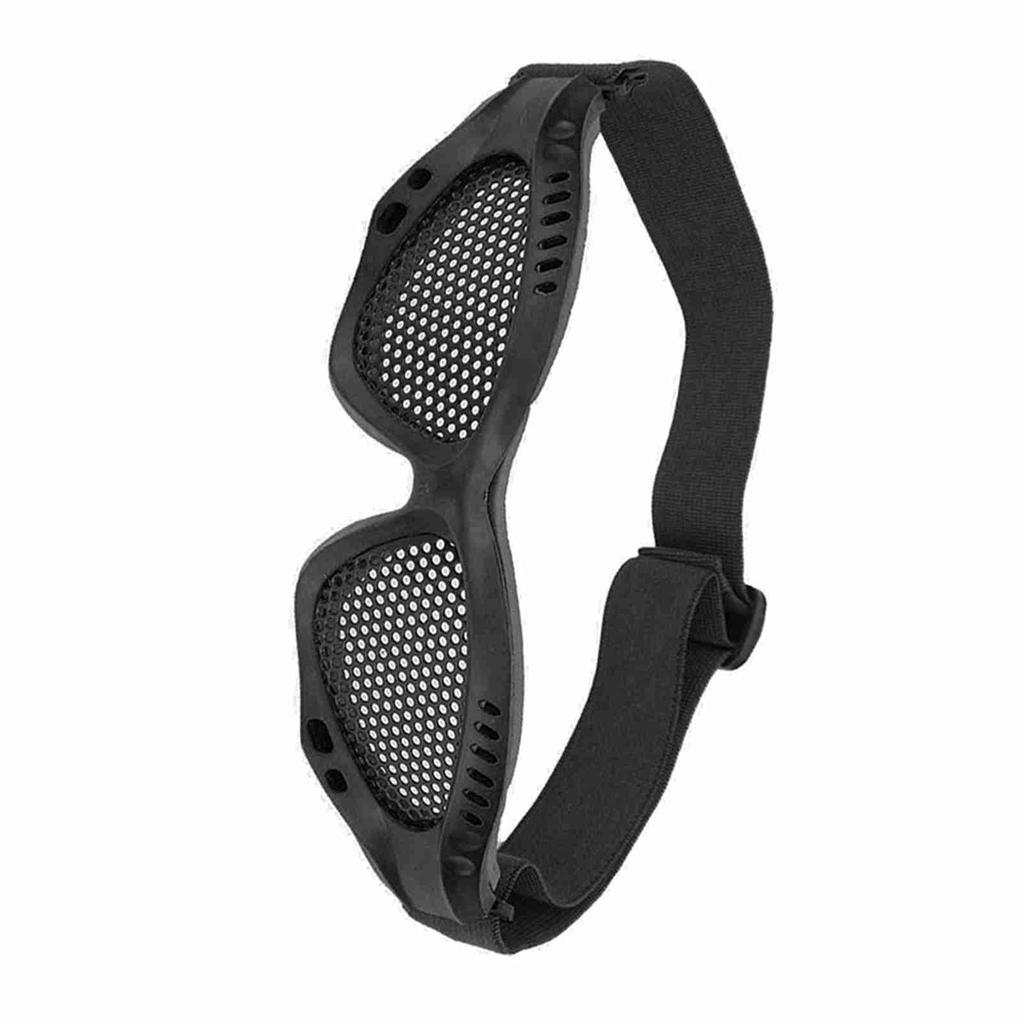 Occhiali da Gioco CS con Occhiello in Rete Metallica e Cinturino( verde)