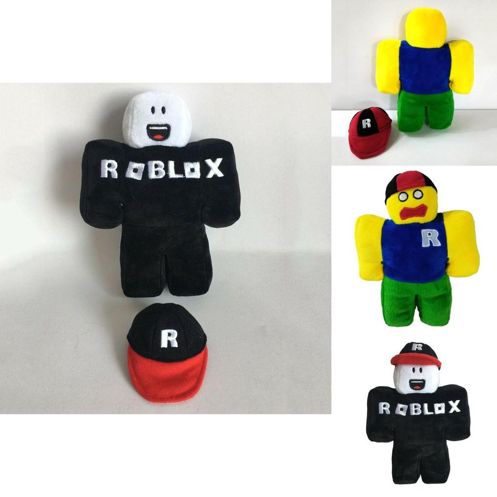 New Classic Roblox Plush Soft Stuffed Doll With Removable Roblox Hat For Kids Xmas Gift