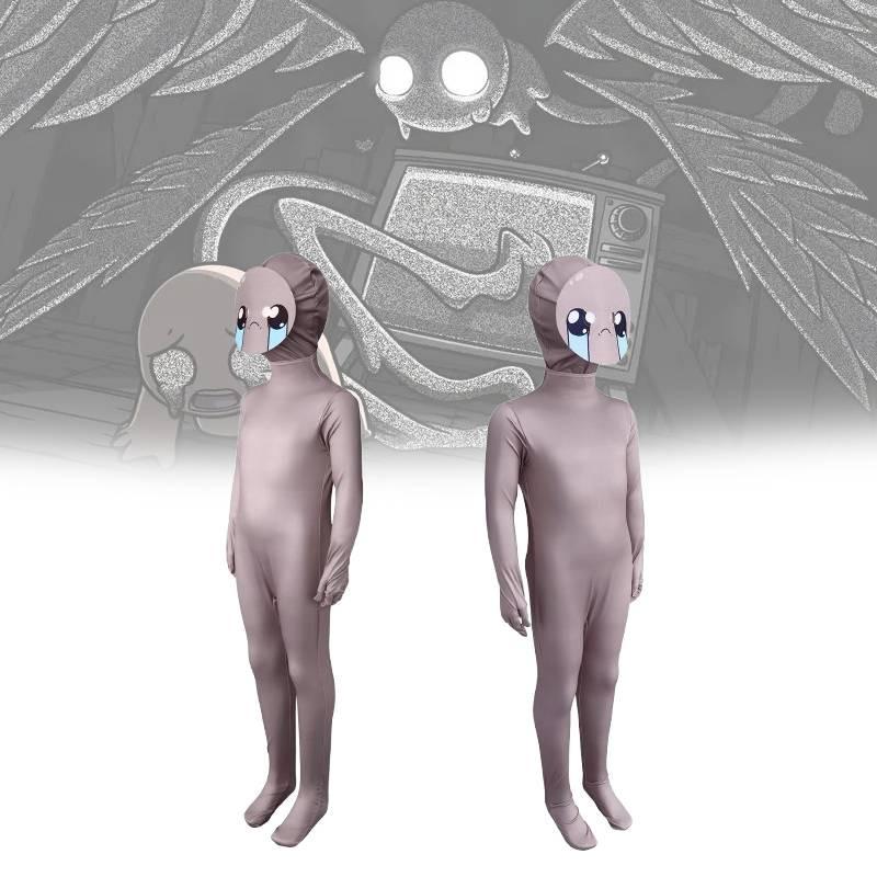 Binding Of The Isaac Cosplay Costume Jumpsuit Animation Characters Halloween