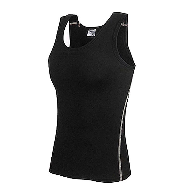 Chaleco de Entrenamiento para Hombre de Secado Rápido y Alta Elasticidad - Capa Base Transpirable que Absorbe el Sudor para Correr y Baloncesto
