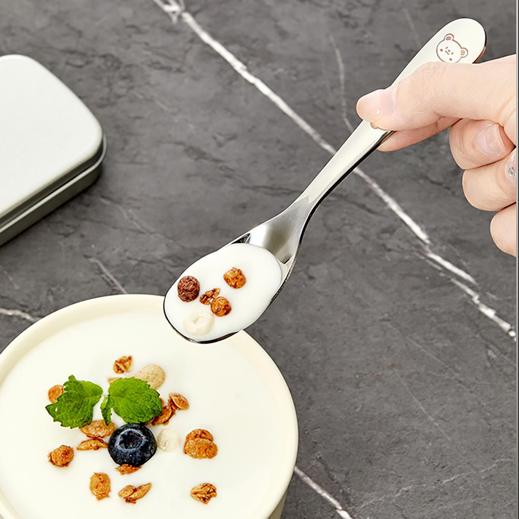 4Pcs/Set Outdoor Portable Dinnerware Set 316 Stainless Steel Fork Spoon Chopsticks With Box Camping Picnic Tableware