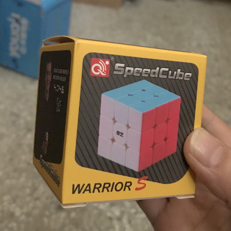 Qiyi Warrior S 3x3 English Version Cube - Educational Toy for Kindergarten
