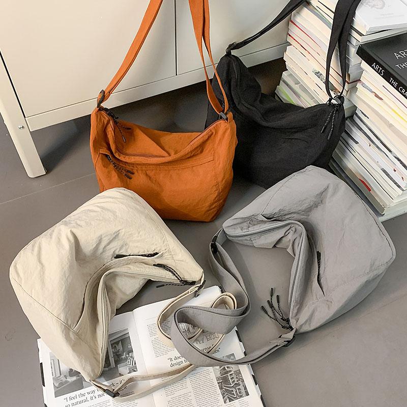 Crossbody Bag Unisex Lightweight Shoulder Bag Large Capacity Student's Handbag