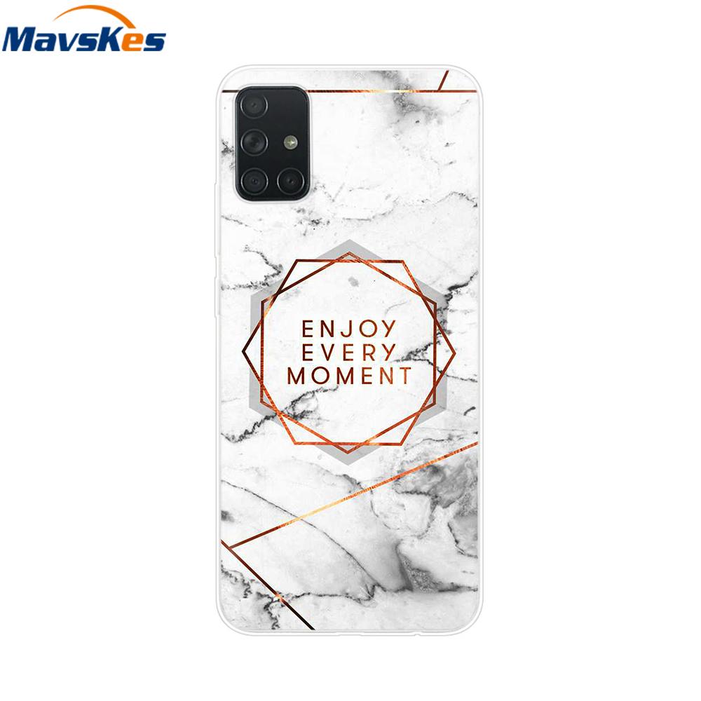 For Samsung Galaxy A51 Case Silicon Transparent Back Cover Phone Case for Samsung Galaxy A71 SM-A715F A515F A 51 71 Cover Fundas