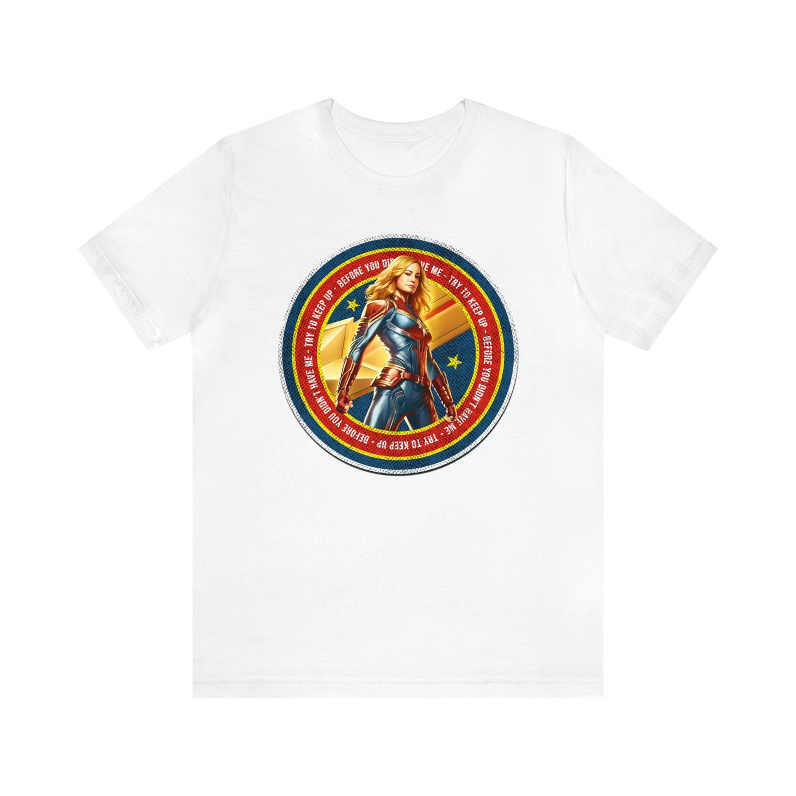 Captain Marvel Bella Canvas Unisex Jersey Short Sleeve Tee 150