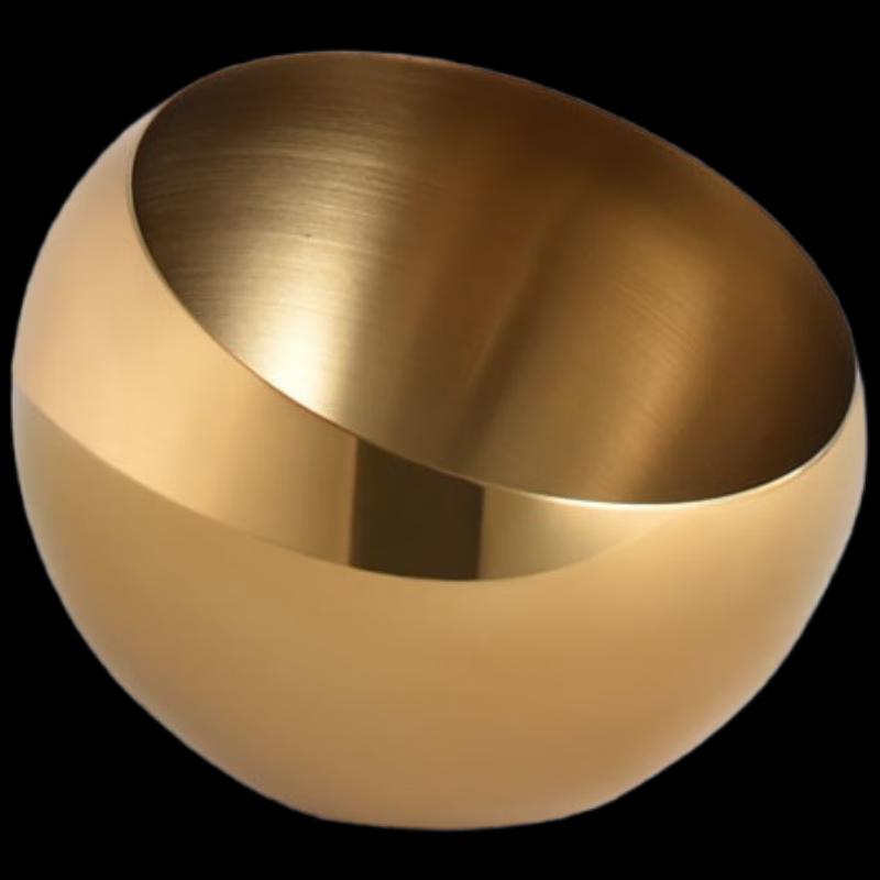 Stainless Steel Slanted Buffet Bowl with Lid