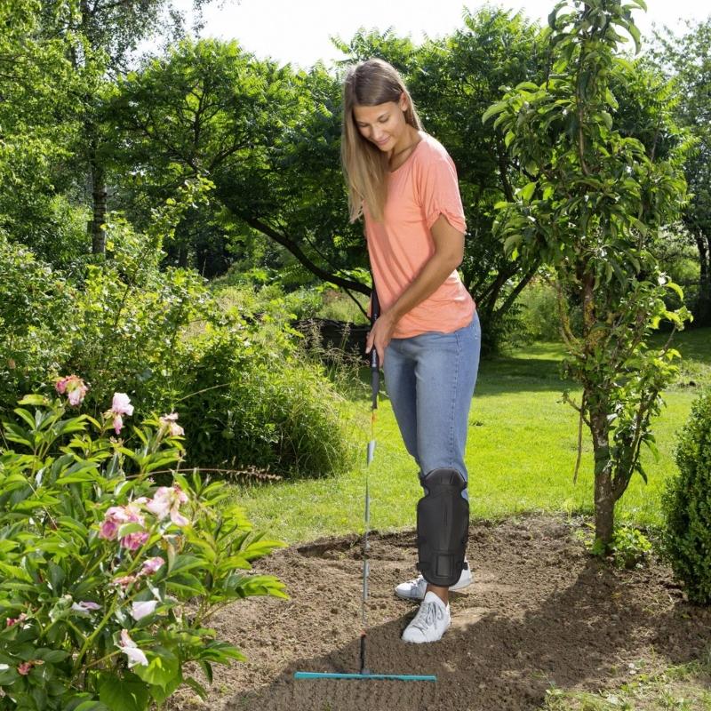 1 Paar Gartenarbeit Knieschoner Motorrad Knieschützer Mähen Schienbeinschützer Beinschutz Trimmer Gamasche für Gartenarbeit
