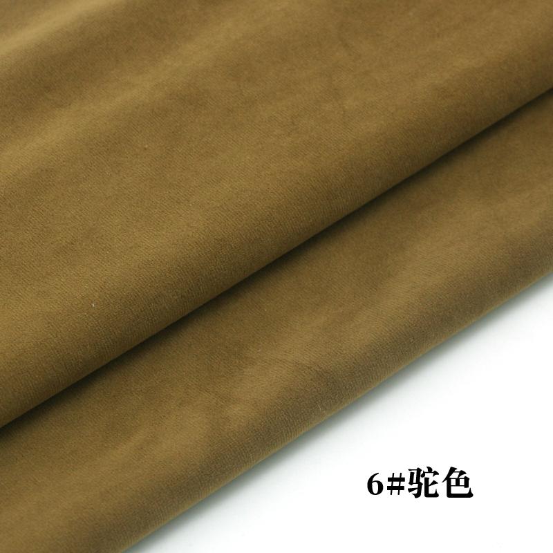 Cotton Fabric The Cloth Patchwork Fabrics By The Meter Tulle For Patchwork Gold Velvet Fabric Gold Velvet 50*145cm D20  465g/m