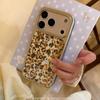 Full-screen Leopard Print Phone Case for IPhone 17 16e 16 15 14 13 12 11 Air Pro Max X XR 8 7 Plus Luxury Clear Soft Back Cover