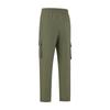 Men’s Relaxed Fit Cargo Pants with Elastic Waistband and Drawstring Multiple Pockets Straight Leg Design for Everyday Wear