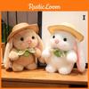 Bunny Pudding Plush Stuffed Toy Hat Rabbit Doll Decoration Kids Gift Birthday
