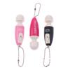 Portable Mini Cute Key Chain Full Body Massage Stick Fast Vibrate Relaxing