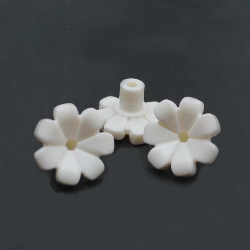 Flower Stem Plant Landscape 7 Petal Flowers for Small Building Block Flower Bed Ornament Compatible with LEGO Garden 32606 95831