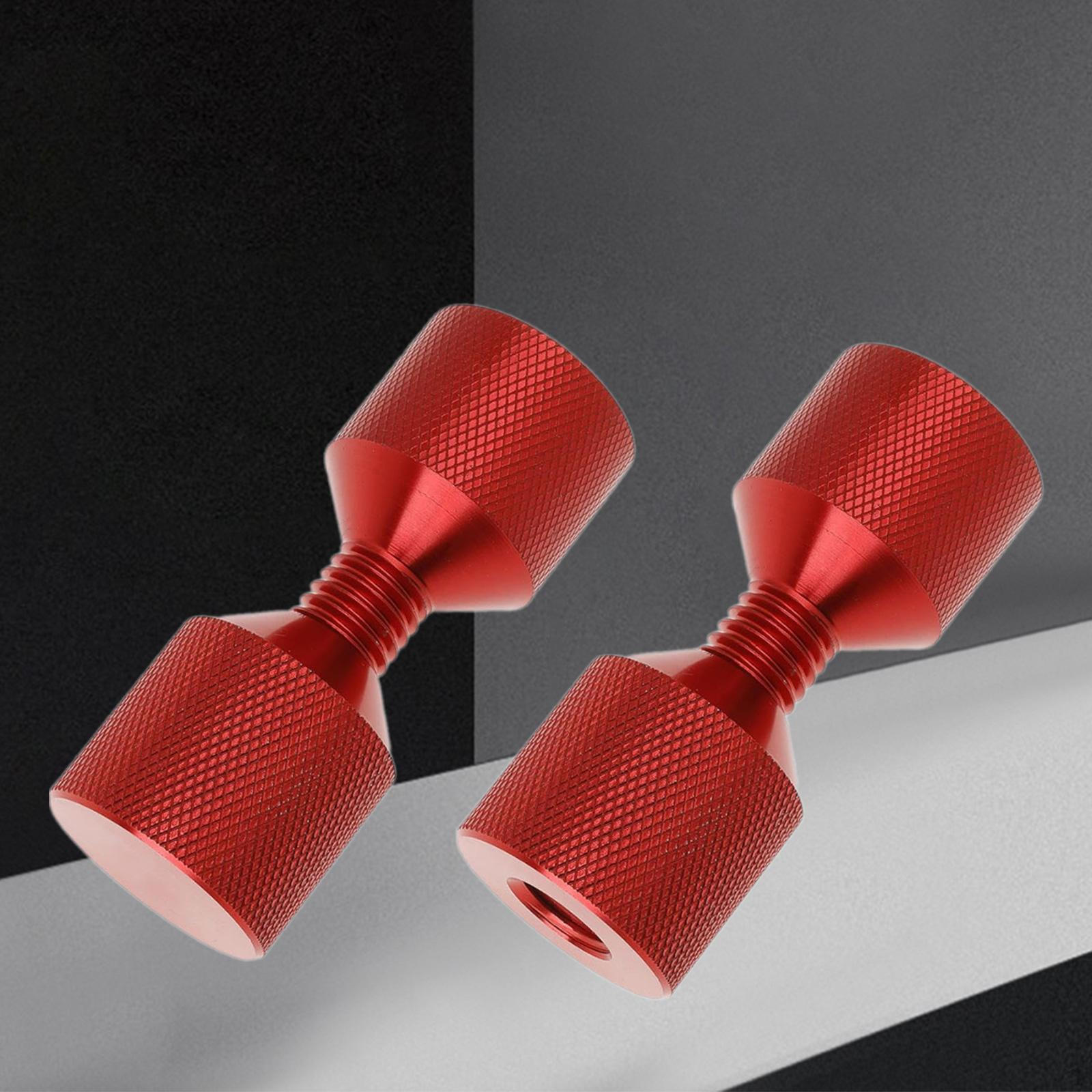 

2x 1-1/8-дюймовый набор штифтов с двумя отверстиями для выравнивания штифта для производственного процесса красный