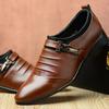 Herrenschuhe Business Lederschuhe Luxus Slipper Oxfords Spitzschuh Herren Hochzeitsschuhe Loafer Klassische Übergröße Formeller Schuh