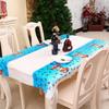 Santa Xmas Bell Tablecloth With Flame Retardant Features And Classic Appeal For Festive Decor