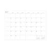 Notebook 2026 Schedule Book Starting December 2025 Weekly Block B6 Exact Size Hardcover Gingham Check Yellow Marks 26WDR-CB03-YE