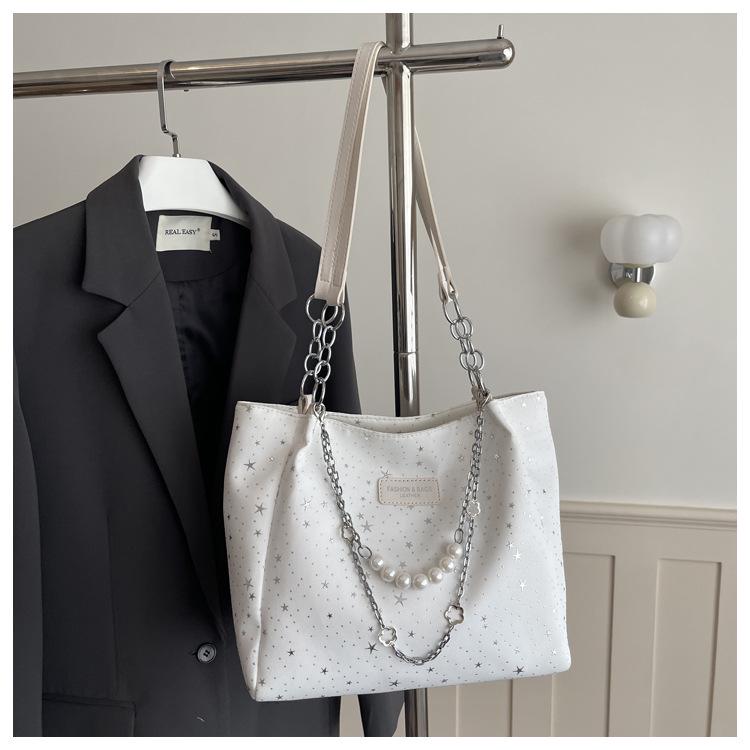 2024 Silberne Lässige Schmetterling Tragetasche - Damen Große Kapazität Sommer Mode Schultertasche