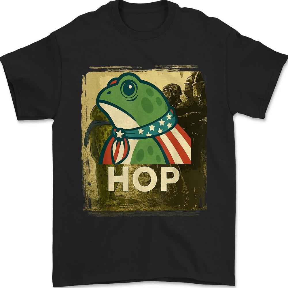 

Portland Frog Hop Protest, Frogs Against Fascism, I Stand with Frog Resist Frog M