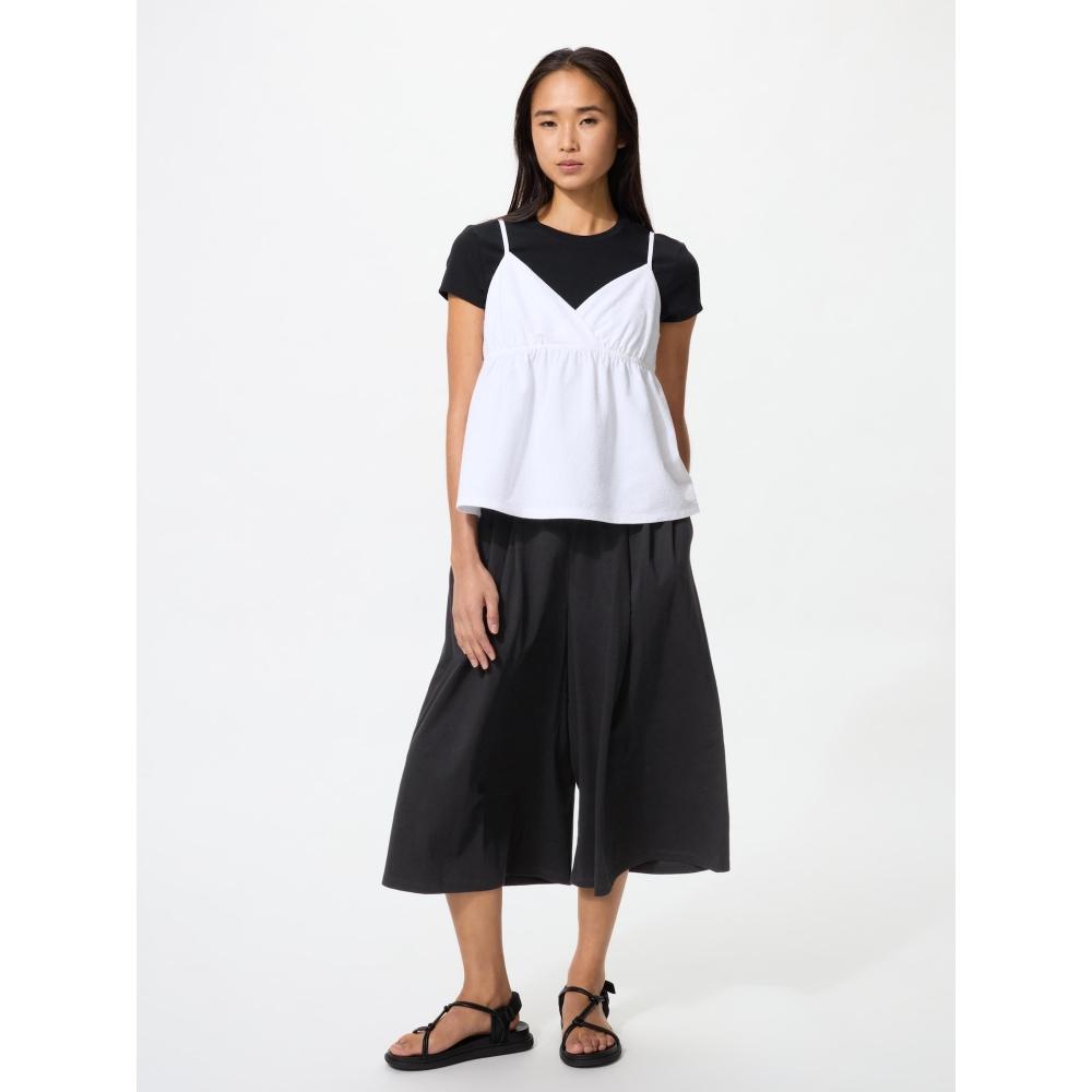 Uniqlo Japan Air Rhythm Cotton Culottes