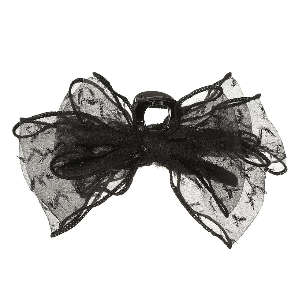 

Большие сетчатые заколки-банты для волос, шпилька, модные аксессуары для волос, заколка-краб для женщин, девушки