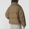Puma Winterized Turn Down Collar Warm Water Resistant Windproof Solid Color Zipper Duck Down Jacket Women jackets 635807-93