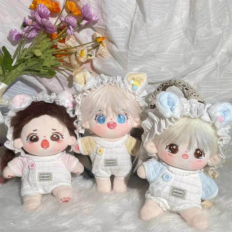 Baby Clothes & Headpiece Set for Plush Toys (20cm) by g.triger, Blue [Parallel Import]