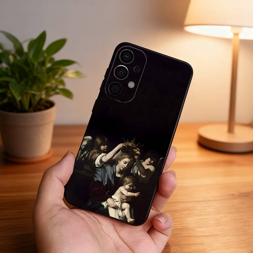 Caravaggio Paintings Phone Case For Samsung S25,S24,S21,S22,S23,S30,Ultra,S20,Plus,Fe,Lite,5G Black Cover