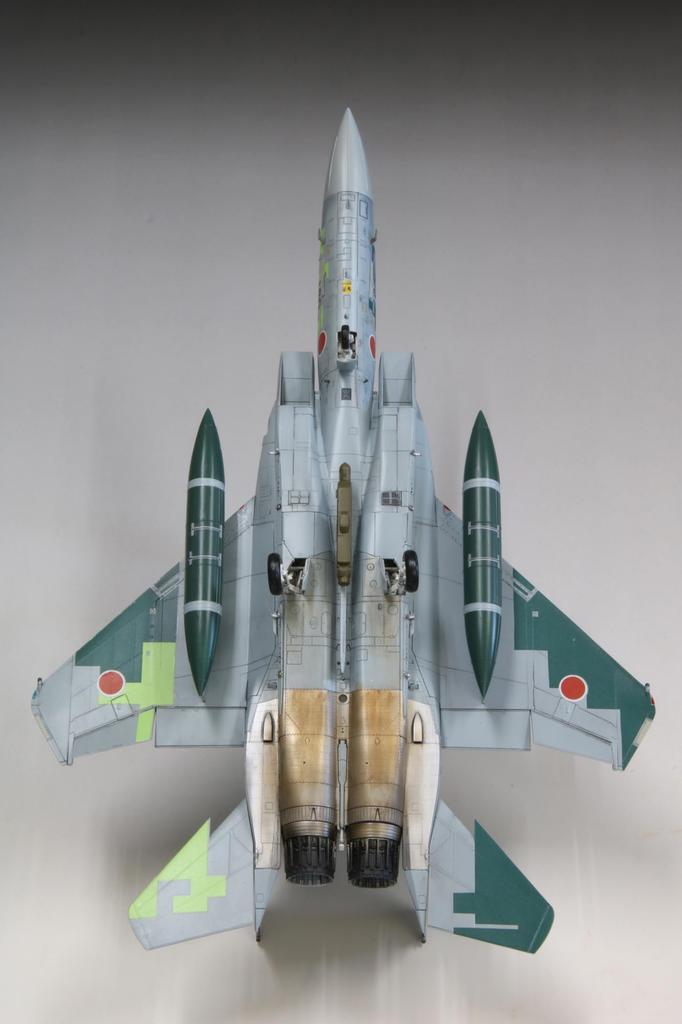 Fine Molds Düsenflugzeug Japanische Luftwaffe Digitaler Kunststoff FK05 1/72 Serie, Selbstverteidigung F-15DJ Aggressor, Tarnung, Grün, Modell, (Flugzeug)