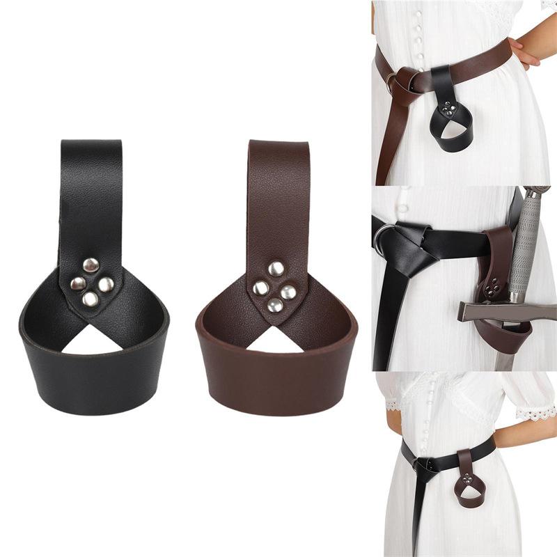 Medeltida Svärdslida Cutlass Krigare Retro Stil Slida Hållare Dolk Rapir Slida För Cosplay Scen Fest Pirat Män