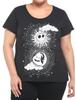 The Nightmare Before Christmas Jack & Oogie Boogie Celestial T-Shirt Plus Size Unisex T-Shirt