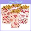 Ich liebe dich Valentinstag Papier-Popcornbox im Cartoon-Stil für Party-Dekoration und Geschenk