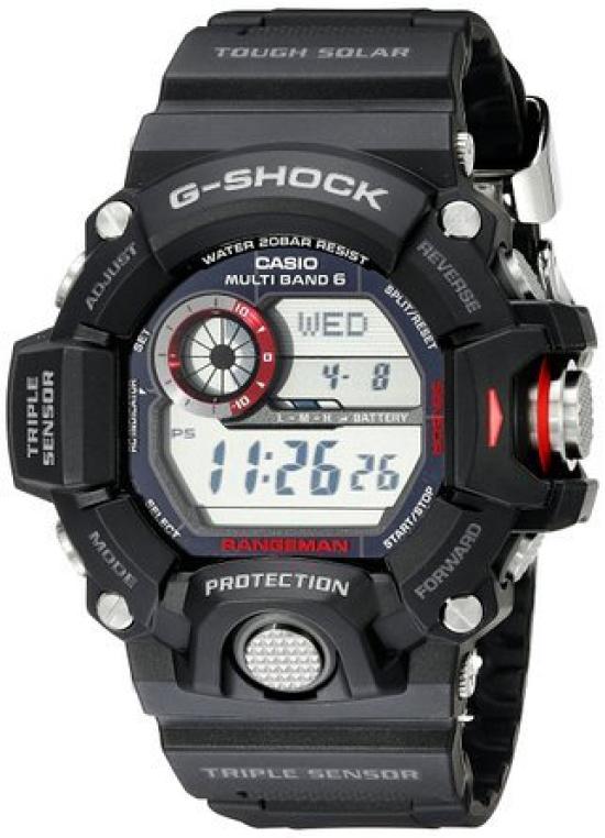 

Casio Master of G Stainless Steel Solar Watch Watch Men s GW-9400-1CR Men s [Product]