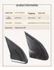 Compatibel Driehoeksplaatje voor Spatbord voor Peugeot 2008 (9678382180, 9678381080, 9814033380)