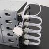 15-pins SATA Hann til 5 Hunn Strømdeler/Forlengelseskabel for Tilkobling av Harddisk og Optisk Enhet