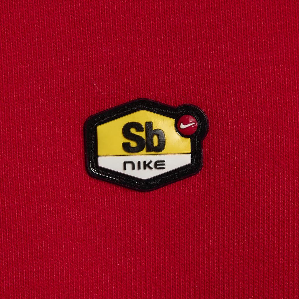 Nike Solid Color Crew Neck Casual Long Sleeve Sweatshirt Men Sweatshirt Red FN2550-657
