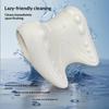 1Pcs C-Shaped Contour Fatigue Relaxation Neck Shoulder Relaxer Multi-Purpose Acupressure Design Cervical Support Massage Pillow