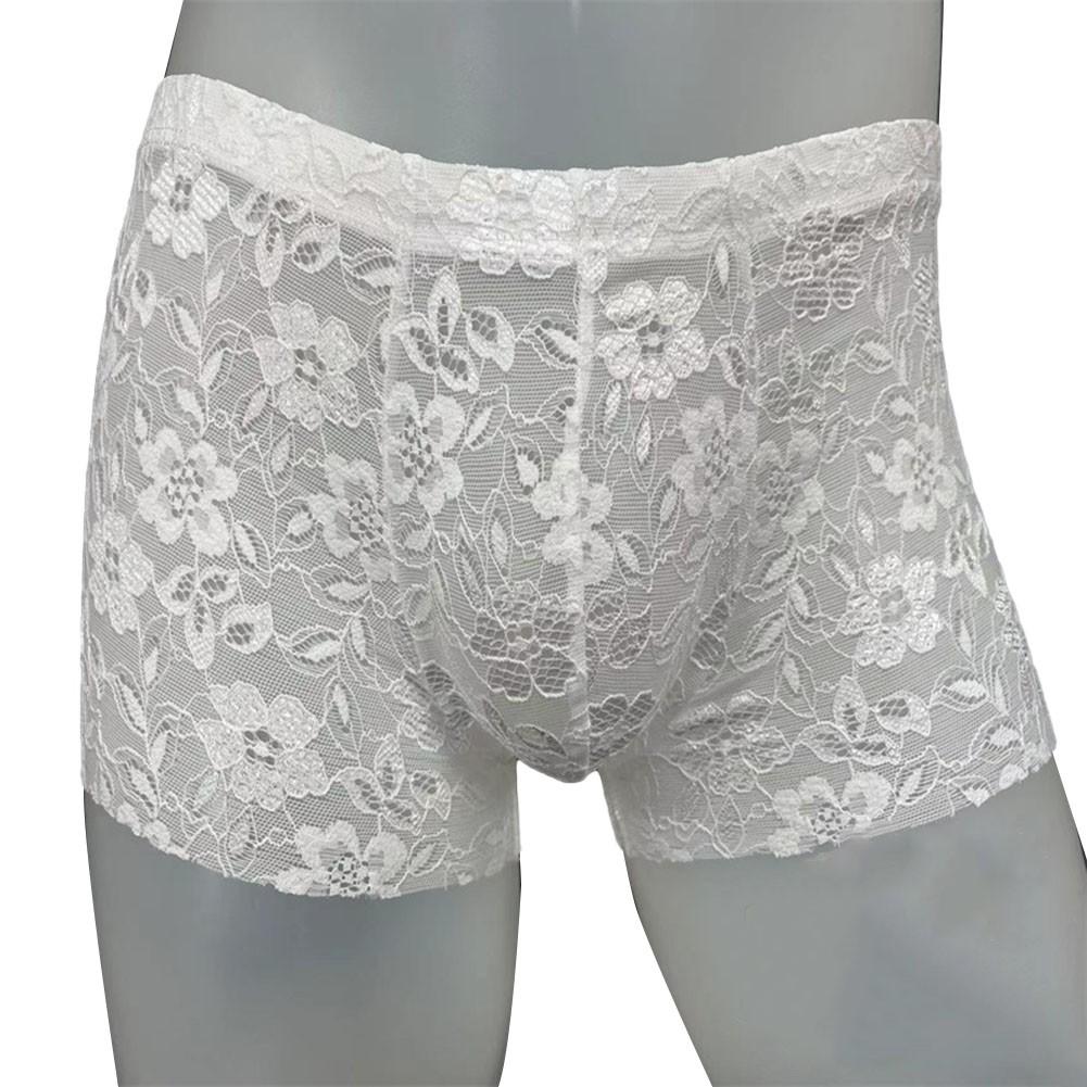 Daily Panties Underwear Lace Low Waist Mens Pouch Sexy