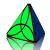 QiYi Alien Petal Pyramid 2x2 Clover Puzzle - Fun Educational Toy for Kids