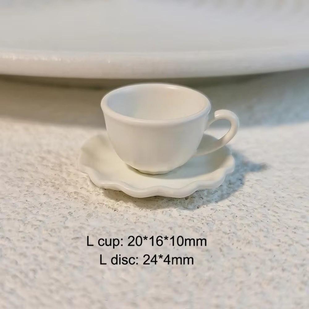 Nordic Style Mini Cup Drinks Model Toys Miniature Dollhouse Doll Accessories Coffee Mug Dish Set