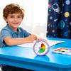 Kids Time Management Tool Silent Visual Countdown Clock Autism ADHD Helper for Classroom, Bedroom, Homework & Study Learning