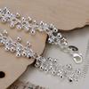 Silver Bracelets Charms Bead Chain Fashion Cute Nice Women Grapes Bracelet Wedding Jewelry