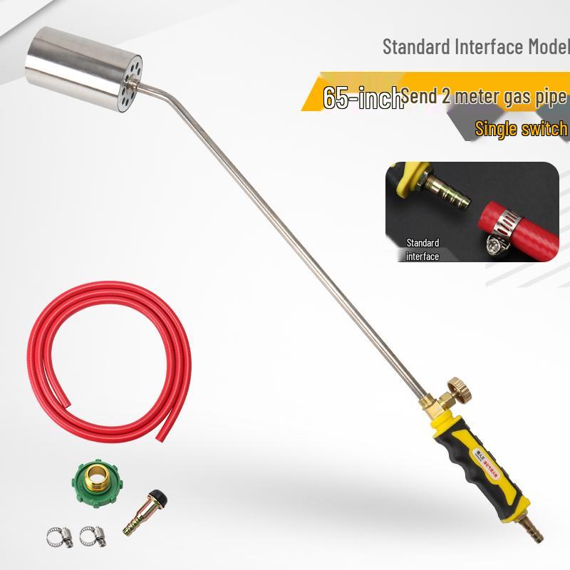 Portable Gas Blowtorch for Welding and Singeing Pig Hair