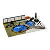 TOMYTEC Scenery Accessory 041-2 Japanese Garden Set 2 Diorama Supplies 1/150 Scale Kit with Diorama Sheet 338024