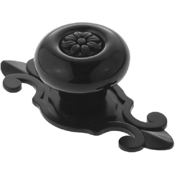 

5 шт. Винтажные керамические ручки для ящиков, мебельные ручки для кухонных шкафов, буфета, ванной комнаты, комода, гардероба, декоративные ручки (Белый + черный) чёрный